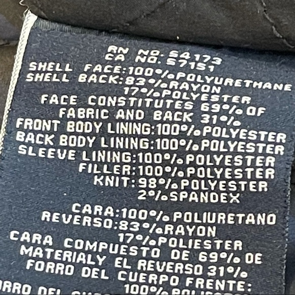 TOMMY HILFIGER Faux Leather Motorcycle Coat - Picture 13 of 13